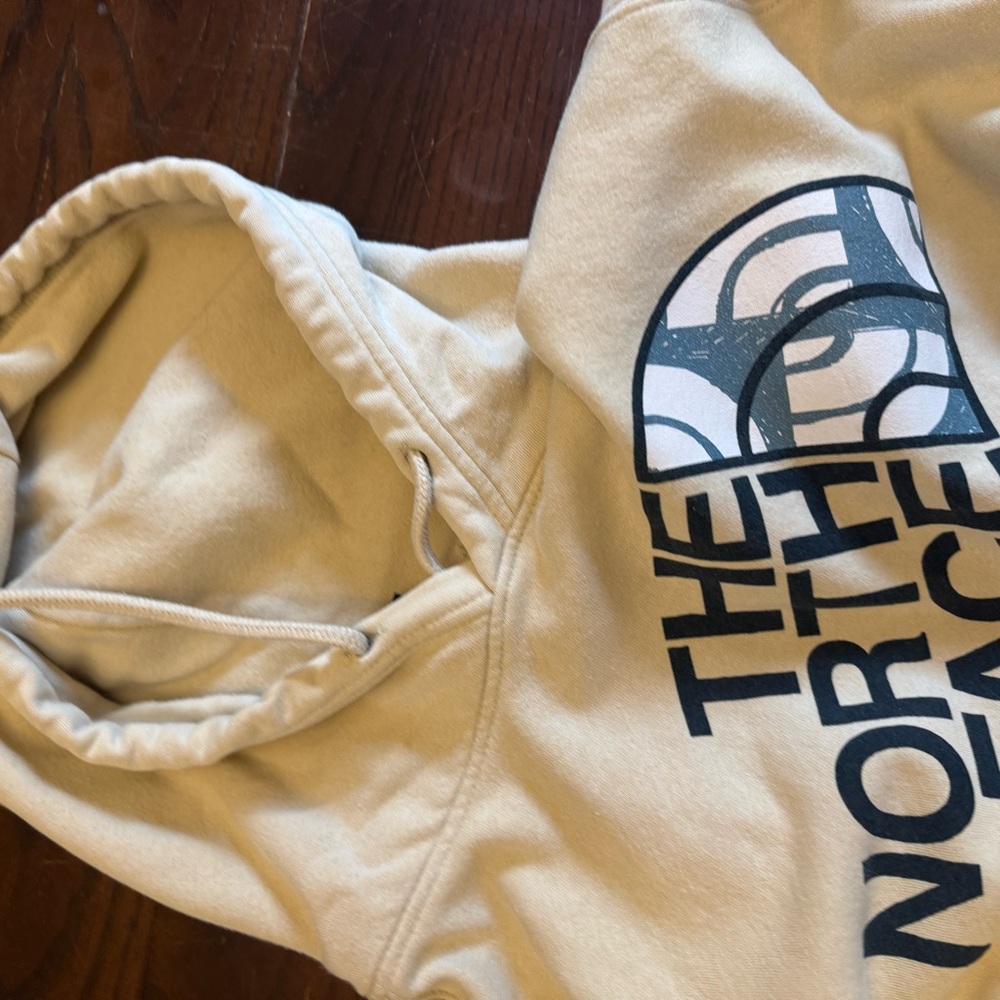 The North Face Kids Beige Hoodie